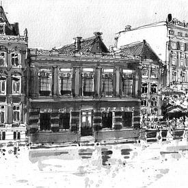 Hôtel Doelen, Amsterdam sur Christiaan T. Afman