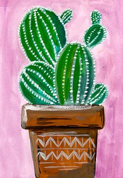 Zomer cactus van Sebastian Grafmann
