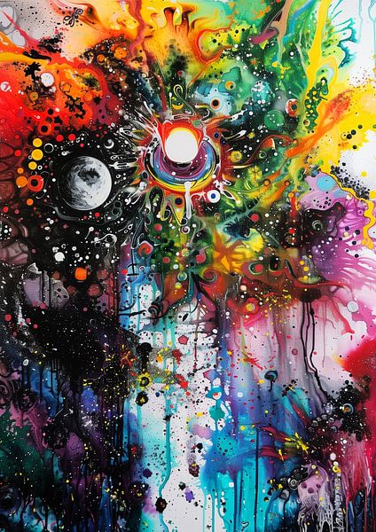 La planète est en proie au chaos par Beet Art