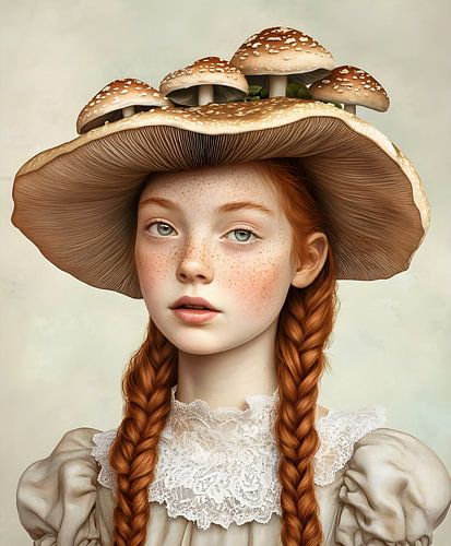 Herbst Mädchen Porträt