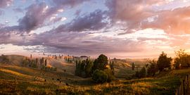 Der schönste Sonnenaufgang - Panorama von Maarten Mensink