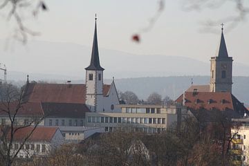 Karmelitenkirche und Stadtpfarrkirche von Bad Neustadt