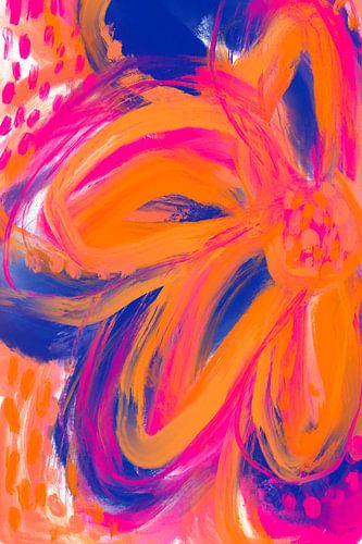 Impression de fleurs sauvages