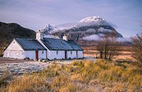 Black rock cottage, Glencoe, Schotland
