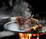 Sparribs by the fire by Alex Neumayer thumbnail