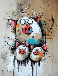 Familie Schwein