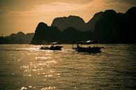 Bootjes in de zon in Vietnam van Godelieve Luijk thumbnail