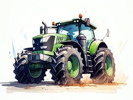 Groene Tractor
