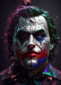 Joker Pop Art van WpapArtist WPAP Artist