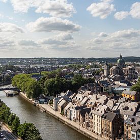 View of the city of Namur from the citadel | City photography by Daan Duvillier | Dsquared Photography