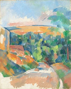 Die Biegung der Straße, Paul Cézanne