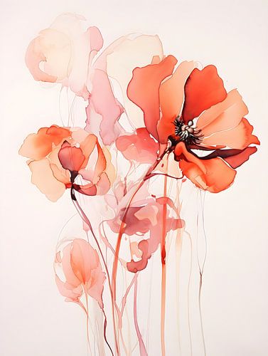 Koraalroze Zeeanemonen