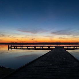 Zonsopkomst Veerse Meer van Eric Janse