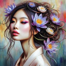 Lilac Lily by J.O. Han