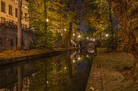 Nieuwegracht in Utrecht in de avond, herfst 2016 - 3 van Tux Photography thumbnail
