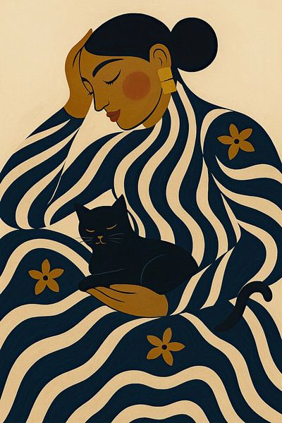 Purring Comes with the Outfit by Moonheart Artworks