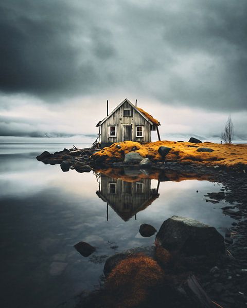 Haus am Meer von fernlichtsicht