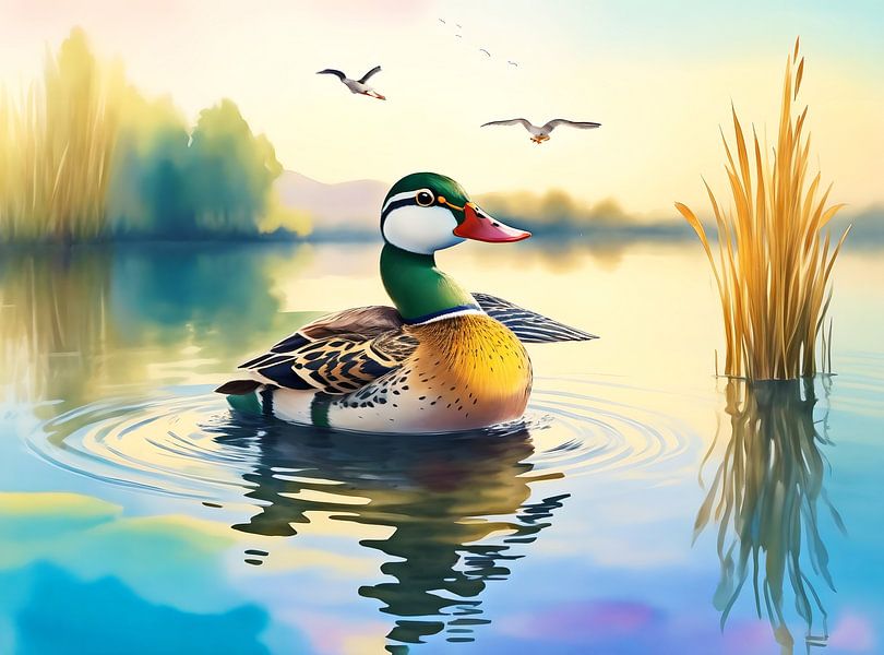 Duck pond by DeVerviersBelgium