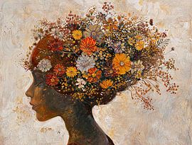 Woman 1464 | Painting | Impressionism by Eye catching paintings