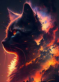 Profil der „Fiery Cosmic Cat“ von John Dan
