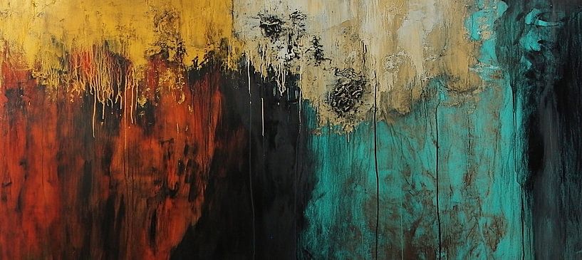 Croatie Résumé par Peinture Abstraite