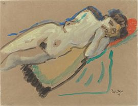 Max Pechstein, Akt, 1909