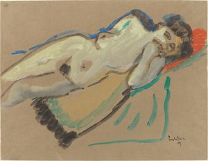 Max Pechstein, Nu, 1909