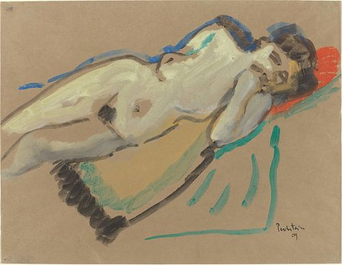 Max Pechstein, Nude, 1909 by Atelier Liesjes