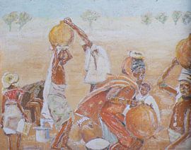 Erinnerung an Afrika, Nigeria, Bodinga von Matthias Bertram