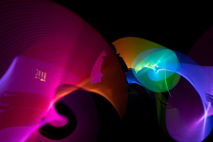 Couleur abstraite 6 par Jelle Manche