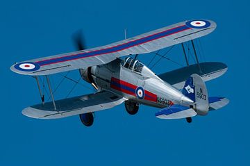 Gloster Gladiator vliegt tijdens Flying Legends van HB Photography