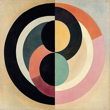 Geometrische Symmetrie von Moderne Kollektion