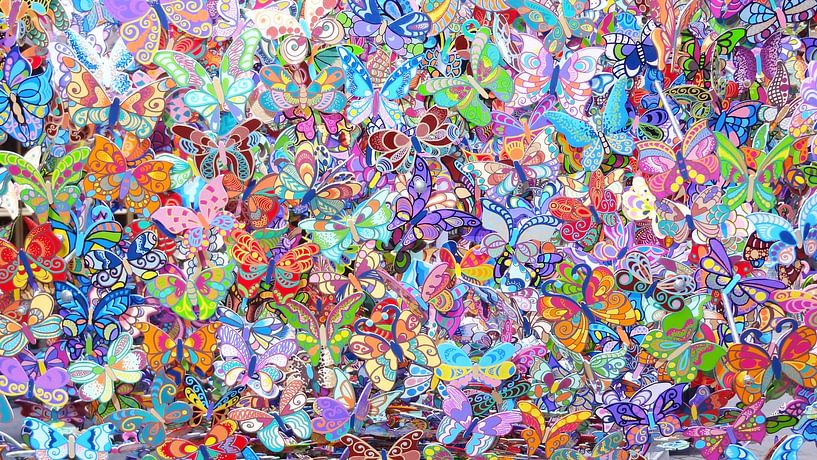 Papillons par Frans Collette