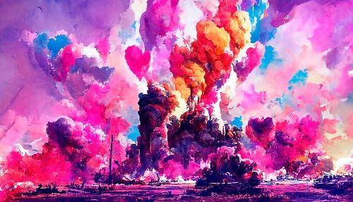 Une explosion de couleurs d'amour et de passion. Partie 1
