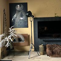 Klantfoto: Koningin Elizabeth van Bourbon (gezien bij vtwonen), als art frame