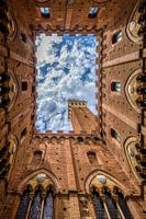 Le Palazzo Pubblico photographié de l'intérieur