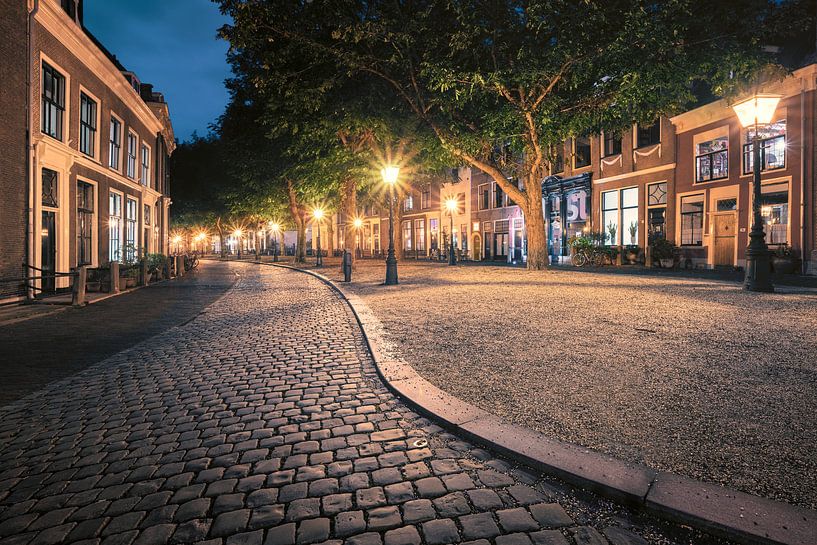 Hooglandse kerkgracht, Leiden von Maarten Mensink
