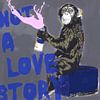 This is not a love Story - Hommage Banksy von Felix von Altersheim