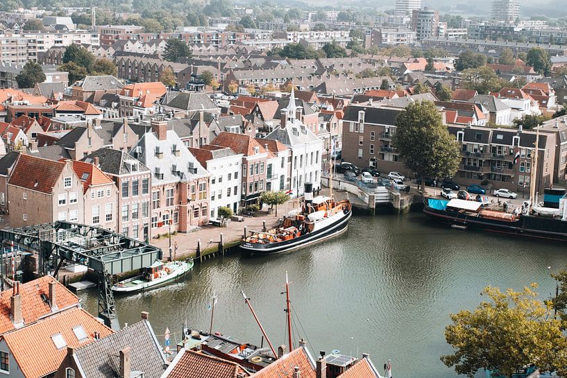 Maassluis von der Groote Kerk von Door de lens van Tom