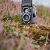 Rolleiflex op de heide van MdeJong Fotografie