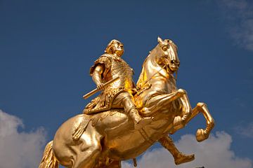 Golden rider by Peter Schickert