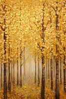Gouden Bos in Herfst