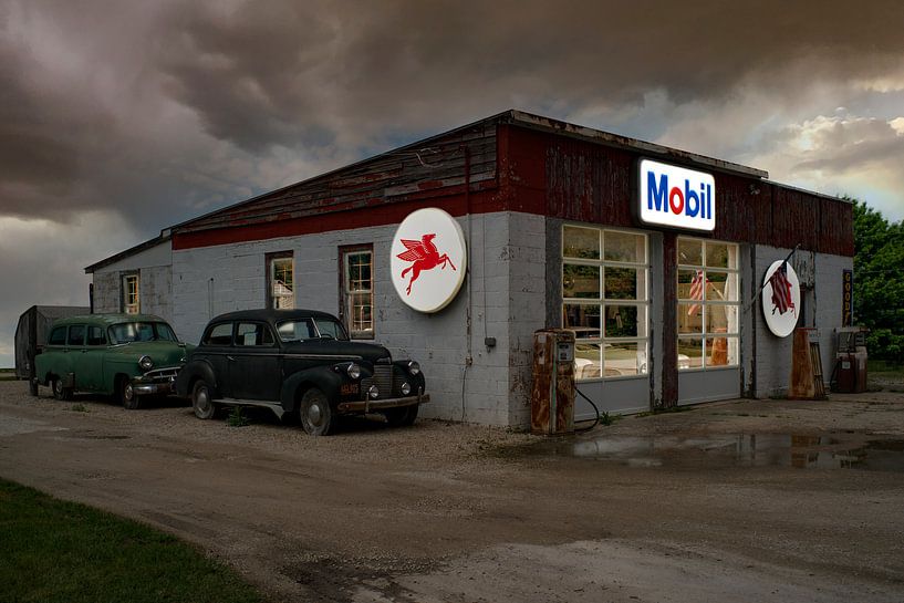 Route 66 sfeerplaat van Humphry Jacobs