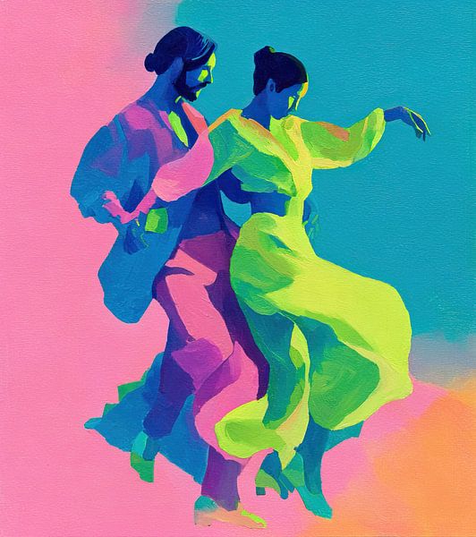 Tanz-Vibes von Wunderbare Kunst