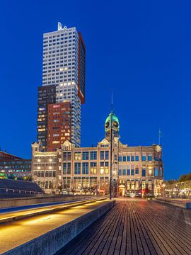 Skyline Rotterdam van Jaap Koole