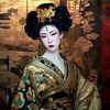 Geisha par Klimt 3 sur DNH Expressions