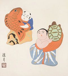 Japanese folk toy: Spring (Kyōdo gangu shū: haru) by Peter Balan