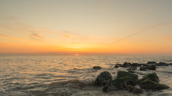 Sunset Ostend