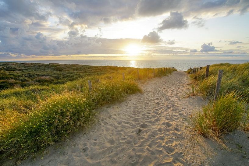 Beach, sea and sun by Dirk van Egmond