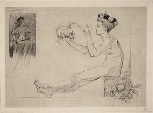 Coquetterie, Armand Rassenfosse, 1895